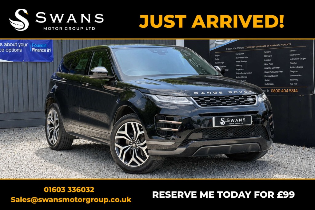 2020 Land Rover RANGE ROVER Evoque
