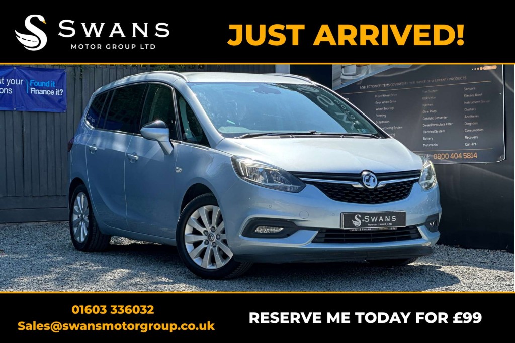 2016 Vauxhall Zafira Tourer